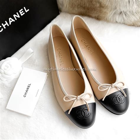 chanel ballet flats cost.